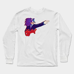 Couple shirt Sonic Ace Attorney version 1 Long Sleeve T-Shirt